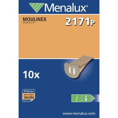 MENALUX 2171 P LOT DE 10 SACS POUR ASPIRATEUR MOULINEX