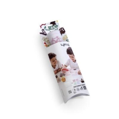 LÉKUÉ 3000020SURM017 DECOMAT KIDS BASIC PAPILLOTES SILICONE PLATINE