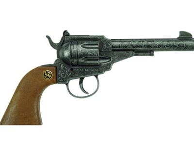Pistolet en métal - Caporal - 100 coups : 22 cm