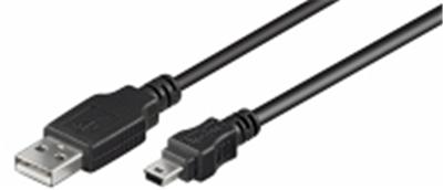CABLE ADAPTATEUR USB 1.1 et 2.00 vers mini 5 pin 1.80 M