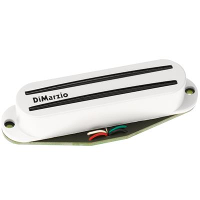 Accessoires guitares DIMARZIO MICRO DP187-W THE CRUISER CHEVALET SIMPLE BOBINAGES BLANC Doubles format simple