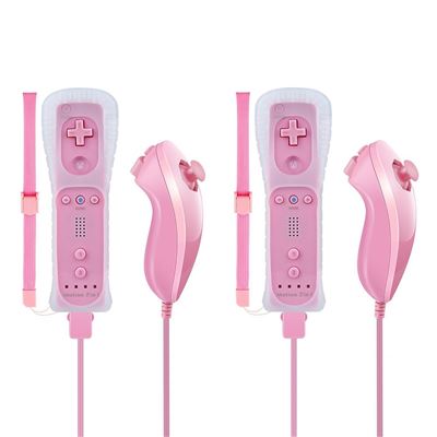 Mondpalast Rose 2X Nintendo Wii Telecommande Motion Plus+ Nunchuck