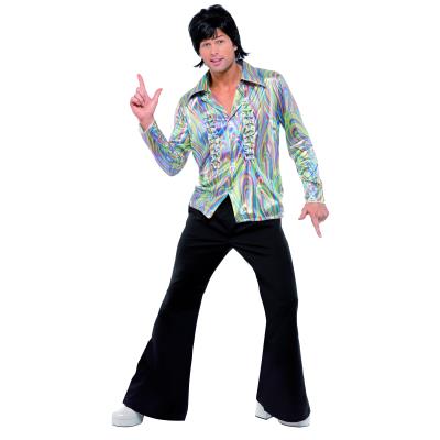 GENERIQUE D&eacute;guisement disco ann&eacute;es 70 homme Large