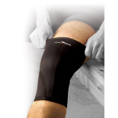 Precision genouillère en néoprène noir rouge xl