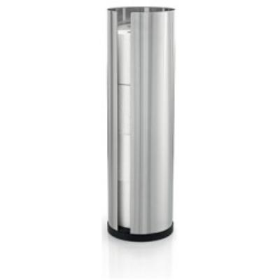 RÃ©serve papier WC Nexio inox brossÃ© Blomus 4 rouleaux