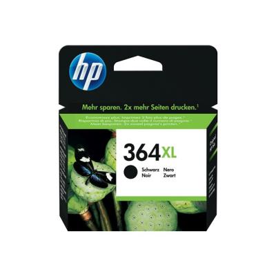 HP 364XL - hoog rendement - zwart - origineel - inktcartridge