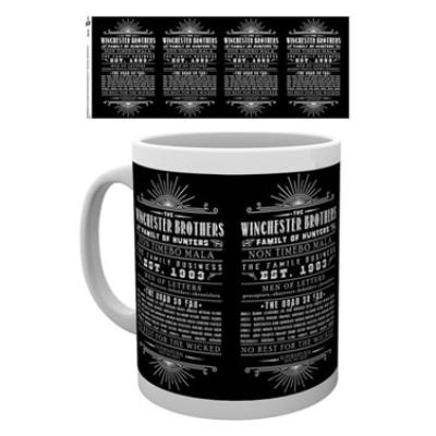 Tasse de ceramique Supernatural Family Business