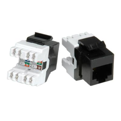 Roline keystone jack,cat5e,utp,noir 26.11.0342