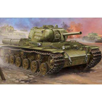 Maquette char : char lourd soviétique kv-8s trumpeter