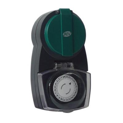 Rev ritter 0025710603 minuterie mécanique ip44 noir vert