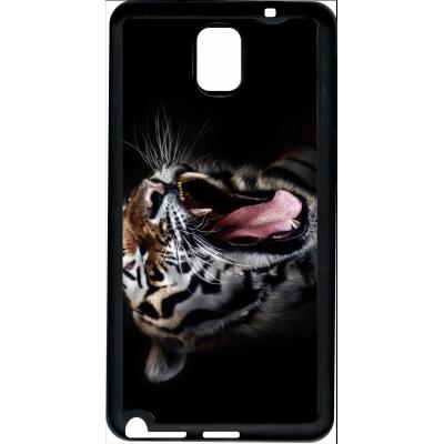 Coque samsung note 3 tete de tigre sauvage