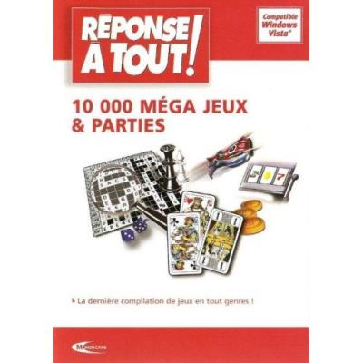 10 000 Mega jeux et parties - PC - NEUF