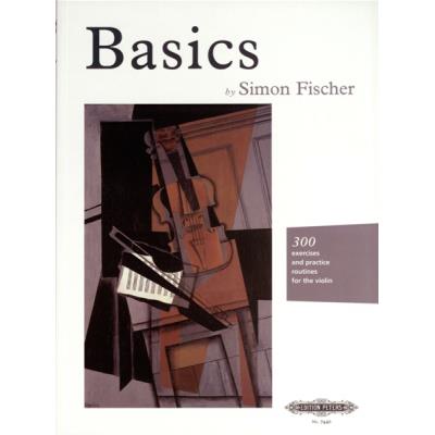 Partitions classique EDITION PETERS FISCHER SIMON - BASICS, BY SIMON FISCHER - VIOLIN Ensemble à cordes