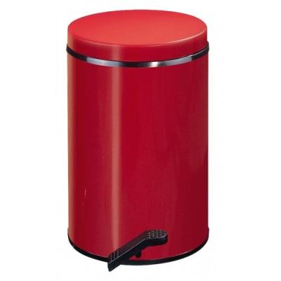 WESCO 117 212-02 POUBELLE À PÉDALE SOFTER 13 L (ROUGE)