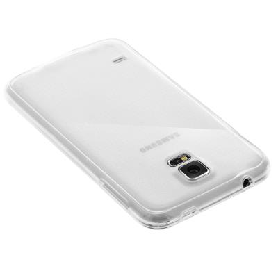 Coque Silicone Intégrale Samsung Galaxy S5/S5 New - Transparent - Protection 360°