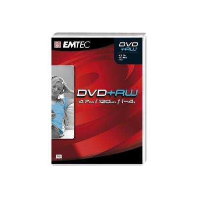 EMTEC - DVD+RW x 5 - 4.7 Go - support de stockage