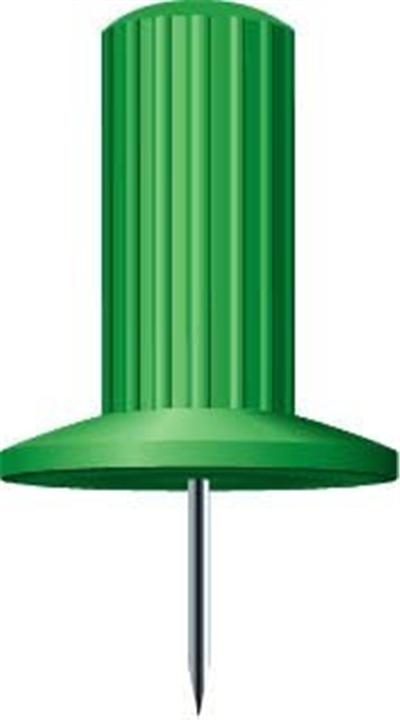 Epingles Exacompta Papic - Boîte de 25 - Diam.10mm - Vert