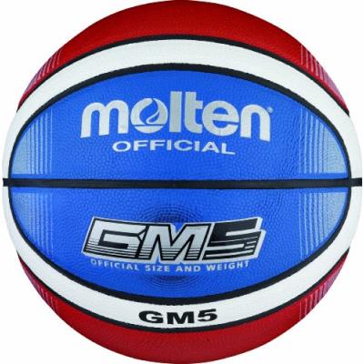 Molten BGMX5-C Ballon de basket Rouge/blanc/bleu Taille 5