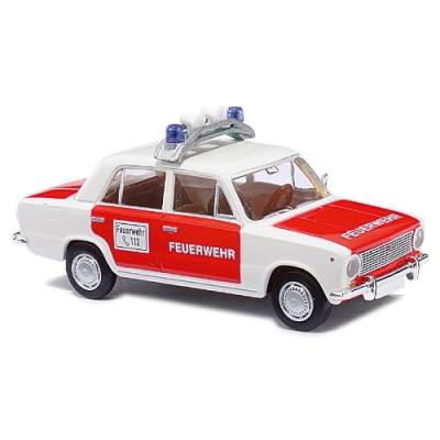 BUSCH VOITURES - BUV50105 - MODÉLISME FERROVIAIRE - LADA 2101 POLICE