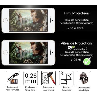 10% sur Vitre de protection Ultra Slim - Apple Iphone 6 / 6S - TM Concept - Verre  trempé Ultra Fine (0,15mm d'épaisseur) - Protection d'écran pour smartphone  - Achat & prix