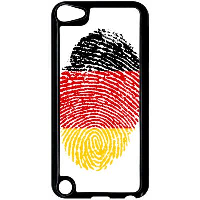 Coque ipod touch 5 empreinte digitale drapeau allemagne germany