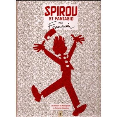 SPIROU ET FANTASIO PAR FRANQUIN TOME 2 LES VOLEURS DU MARSUPILAMI + LA CORNE DU RHINOCEROS Franquin Andre