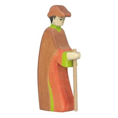 HOLZTIGER - 80316 - FIGURINE - BERGER AVEC BÂTON 3