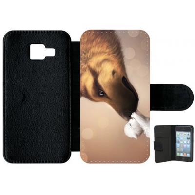 Etui samsung galaxy a3 2016 amour de chaton chien