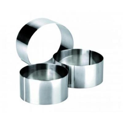 IBILI - Ustensiles et accessoires de cuisine - cercle inox clasica 20 x 4.5 cm ( 716020-6 )