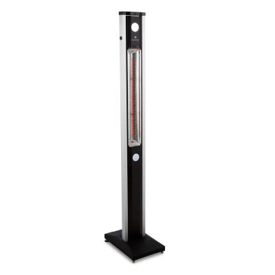 Blumfeldt Aspire - Chauffage à Infrarouges, Chauffage De Terrasse, Chauffage Radiant, Chauffage à Poser, 1800 Watt, Tube Chauffant En Carbone, Bras Articulé, 5 Niveaux De Luminosité, Noir