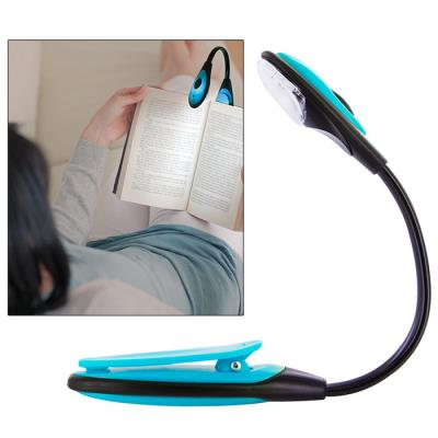 Lampe de lecture flexible LED pour livre, bricolage... - bleu