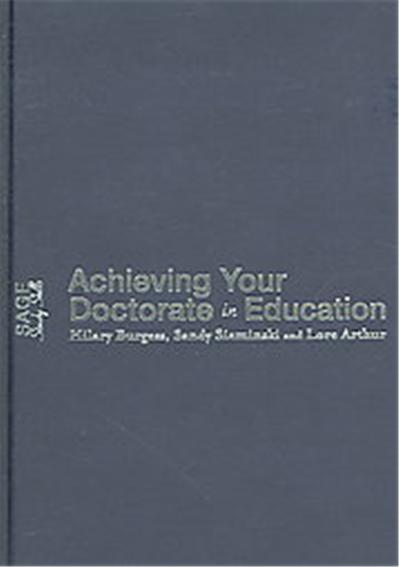 Achieving Your Doctorate in Education