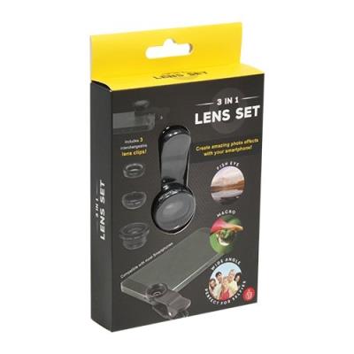 3 en 1 lentille set - créer étonnants effets de photo! - nouveauté thumbsup 0001391 3in1lensset