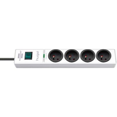Brennenstuhl - brennenstuhl multiprise parafoudre hugo!, 4 prises, blanc 1150611324