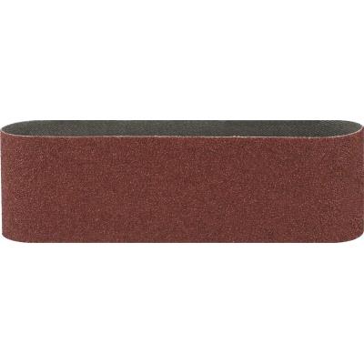 Bosch 2609256200 Bandes Abrasives Pour Ponceuses à Bande Qualité Rouge 65 X 410 Grain 80 Lot De 3 Feuilles