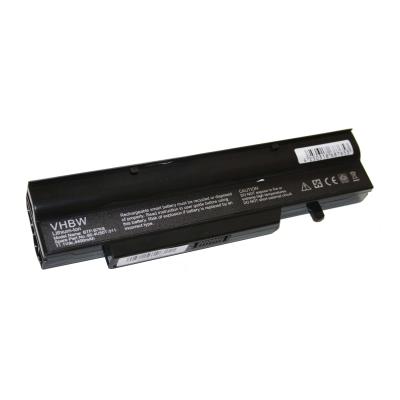 Batterie LI-ION 4400mAh 11.1V noir compatible pour Fujitsu-Siemens MS2216, MS2228, MS2238 remplace S26391-F400-L400, BTP-C0K8