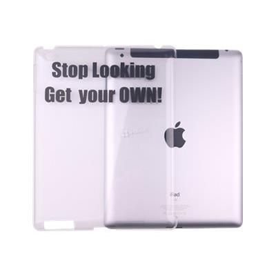 A4Tech G-CUBE Premium Clear Back-Shell GPD-20SLV - beschermhoes voor tablet