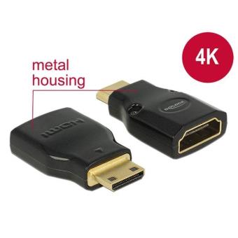 Adaptateur delock hdmi micro-c (m) -> hdmi (f) high speed ??hdmi avec ethernet 4k 65665 - 1