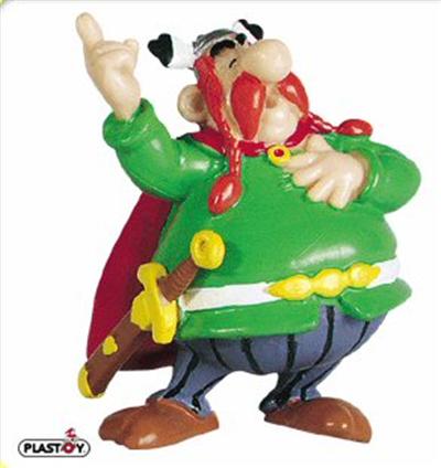 PLASTOY - Astérix et Obélix - Abraracourcix