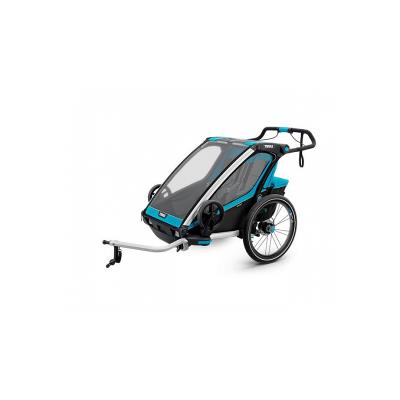 Chariot - Poussette Remorque Thule Sport 2 bleu noir