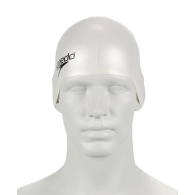 SPEEDO  Plain Flat Silicone Swimming Cap Gris
