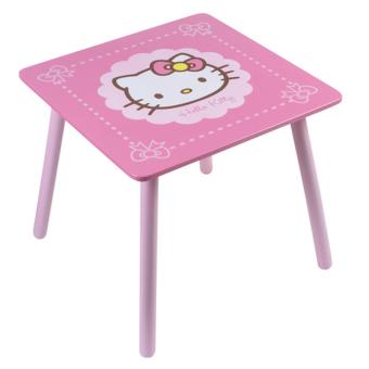 Table De Jeu Bureau Pour Enfant Hello Kitty Collection Mobilier Bois Table Et Chaise Achat Prix Fnac