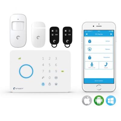 Alarme sans fil pour studio - version GSM - Dobermann