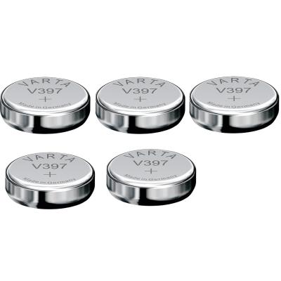 Varta 5 Piles oxyde argent V397 SR926SW SR59 397 1,55V