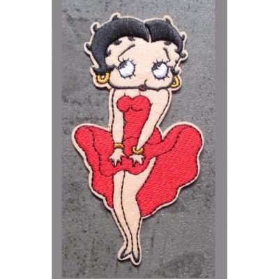 patch betty boop robe marilyn ecusson pin up rockab femme