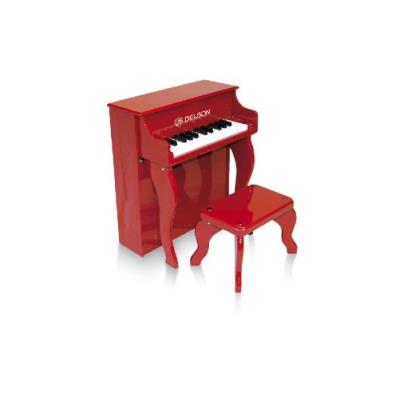 Delson 2505r piano droit pour enfant rouge