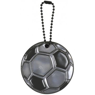 Moses porte-clé football Glimmis 15 cm gris