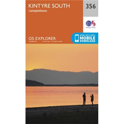 Os Explorer Map (356) Kintyre South (Map)