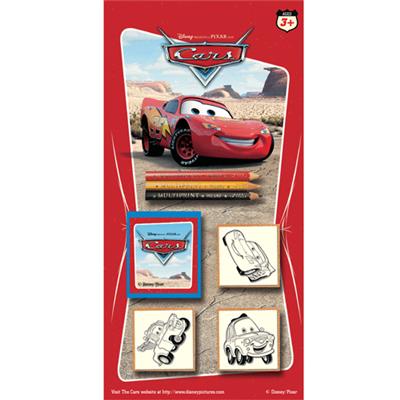 Set de 3 tampons Cars