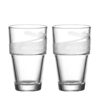 LEONARDO 66505 SET DE 2 BECHER SAT. DEKOR. SOLO